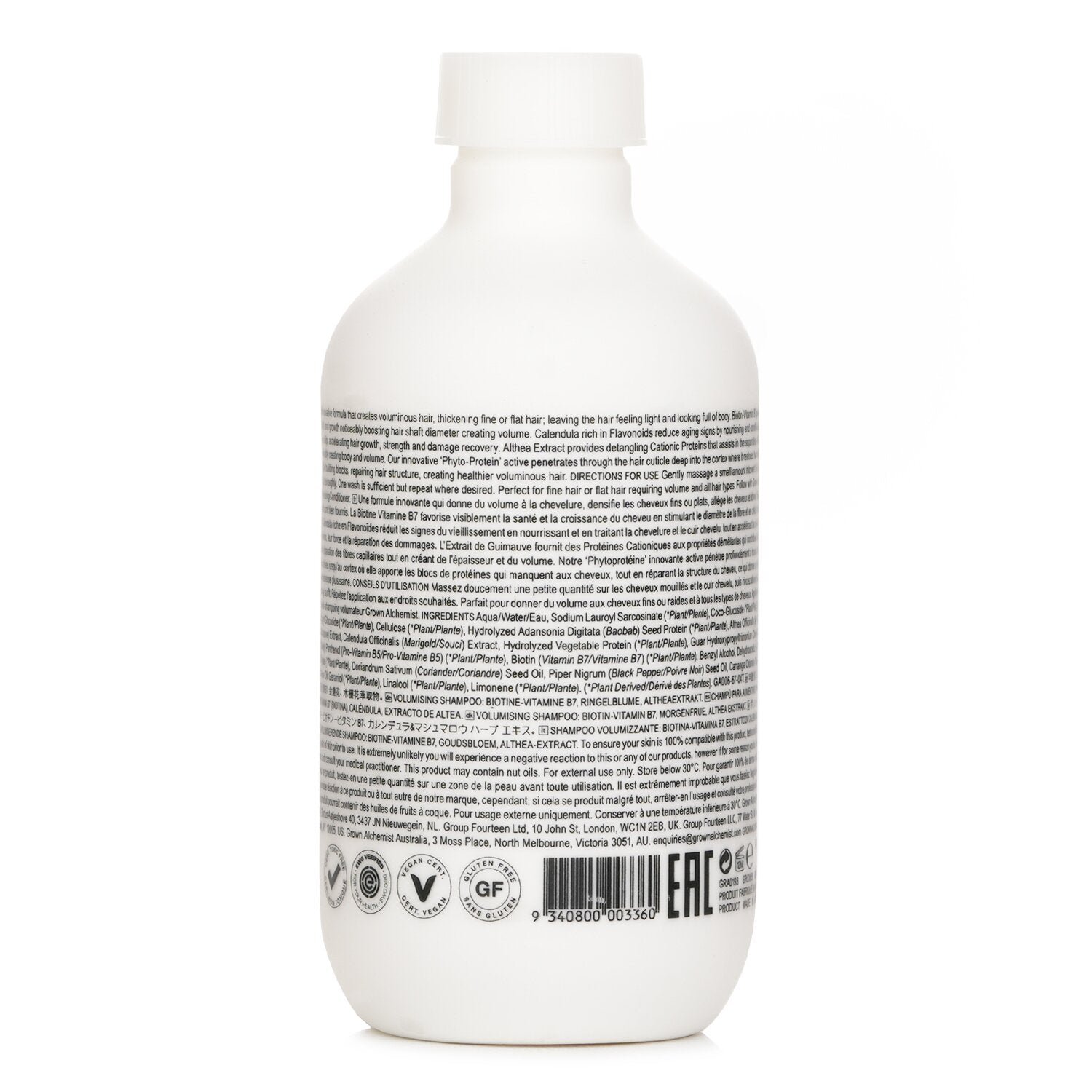 Volumising - Shampoo 0.4 by Grown Alchemist - Image 3
