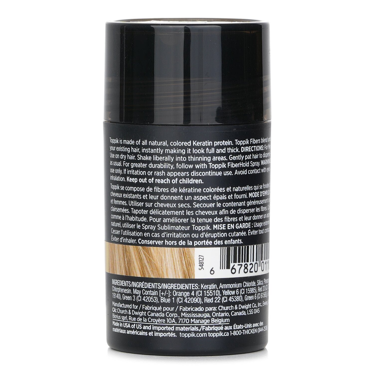 Hair Building Fibers - # Medium Blonde by Toppik - Image 3