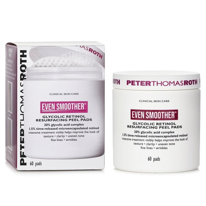 أقراص التقشير المتجددة بغليكوليك وريتينول لجعل البشرة أكثر سلاسة 60pads من Peter Thomas Roth - صورة 2