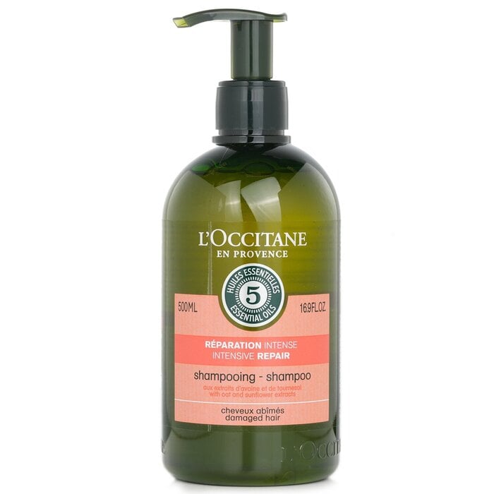 Aromachologie Intensive Repair Shampoo (Dry & Damaged Hair) (Random Packaging) 500ml/16.9oz by L'Occitane - Image 4