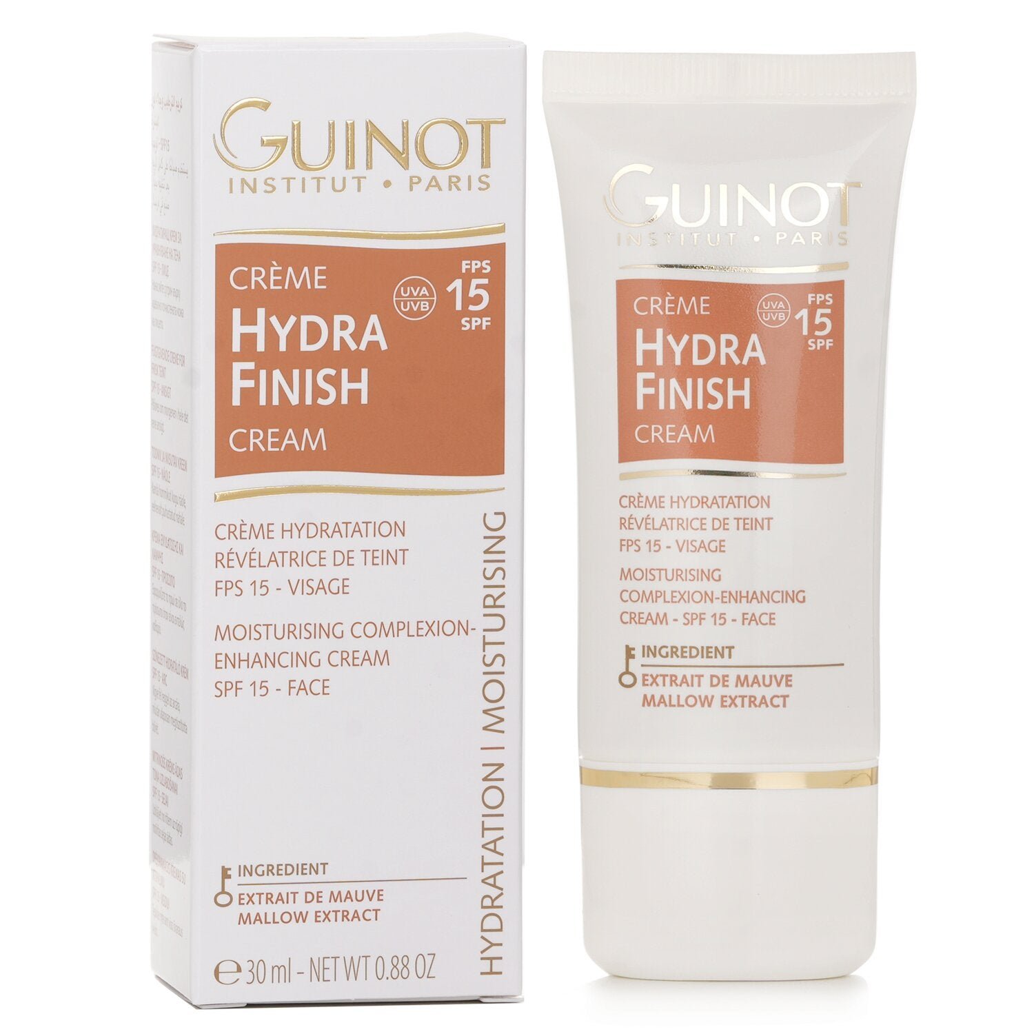 معزز ومرطب لبشرة الوجه Crème Hydra Finish SPF 15 من Guinot - صورة 2