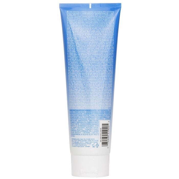 Color Balance Blue Conditioner (Eliminates Brassy/Orange Tones in Lightened Brown Hair) 250ml/ 8.5oz by Joico - Image 3