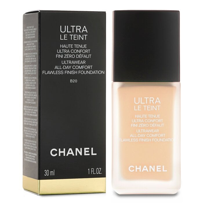 Ultra Le Teint Ultrawear All Day Comfort Flawless Finish Foundation - # B20 30ml/1oz by Chanel - Image 2