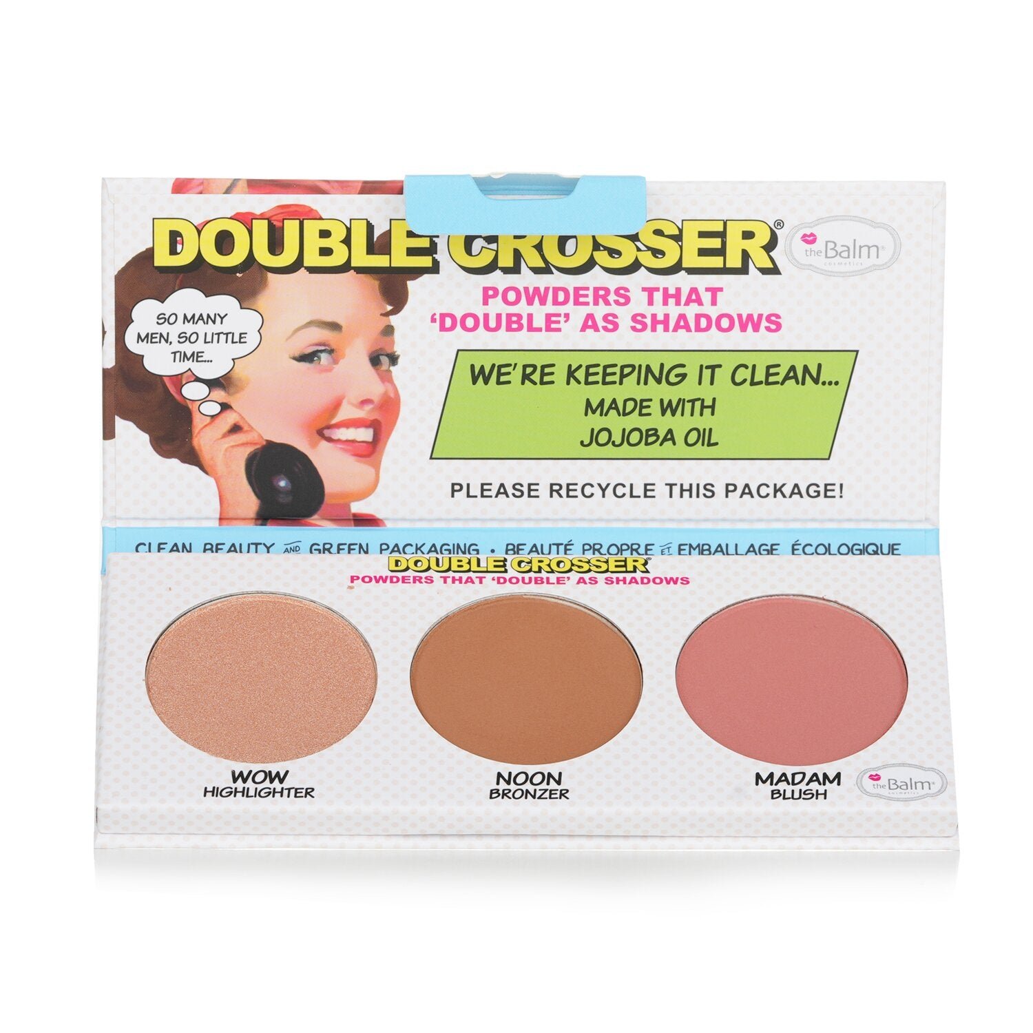 Double Crosser (Highlighter, Bronzer & Blush) by TheBalm - Image 1