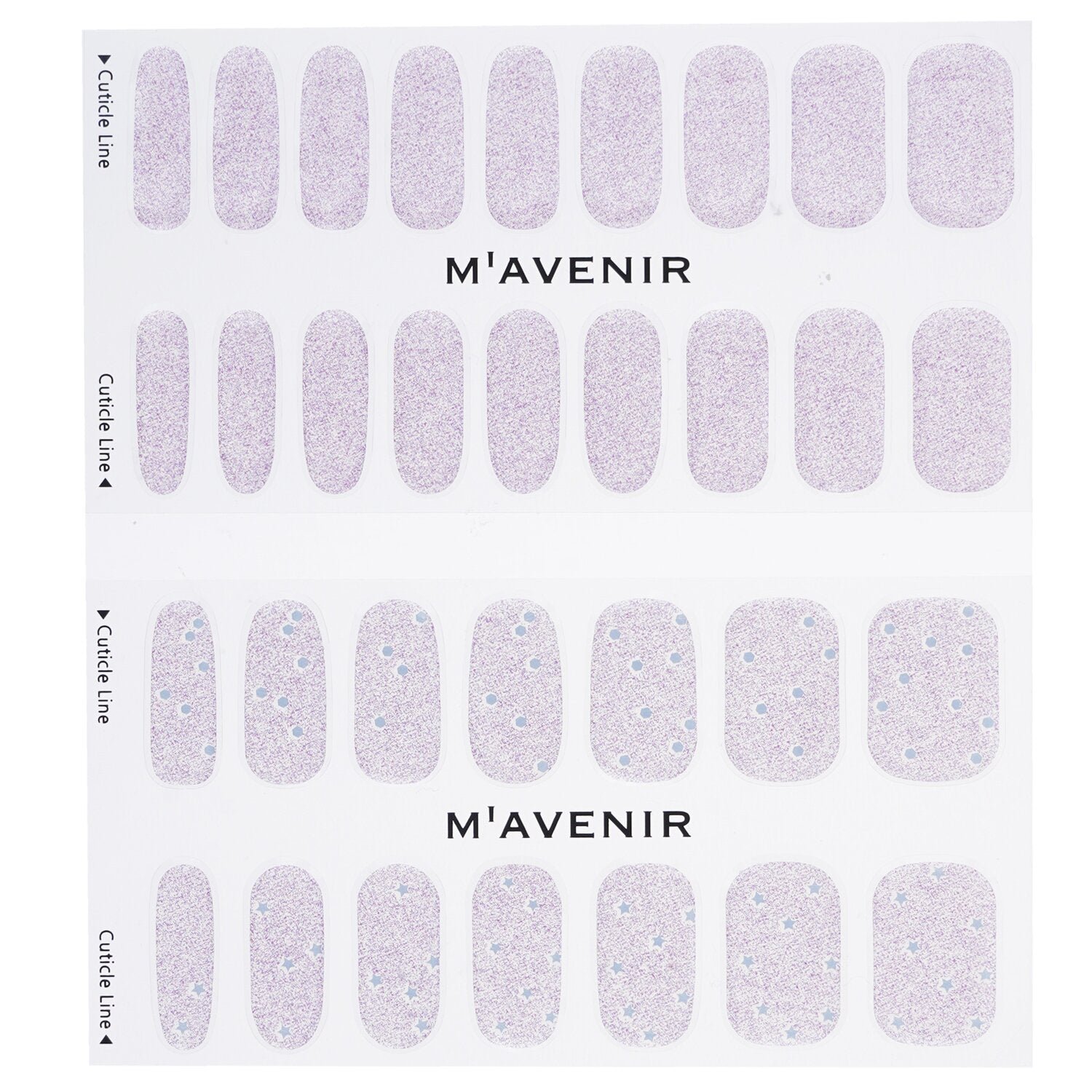 Nail Sticker (Purple) - # Fiesta Violet Nail by Mavenir - Image 2