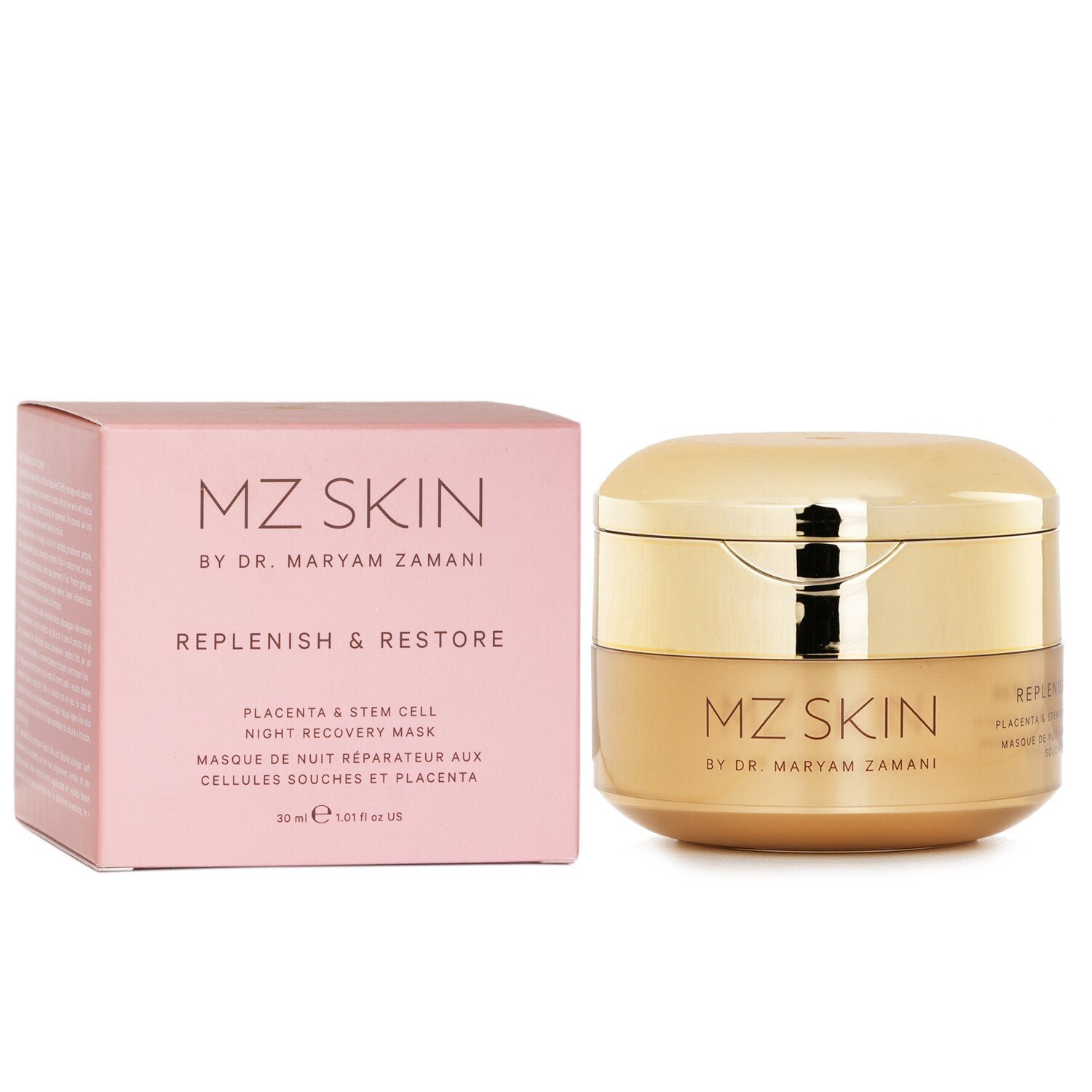 Replenish & Restore Placenta & Stem Cell Night Recovery Mask by MZ Skin - Image 2