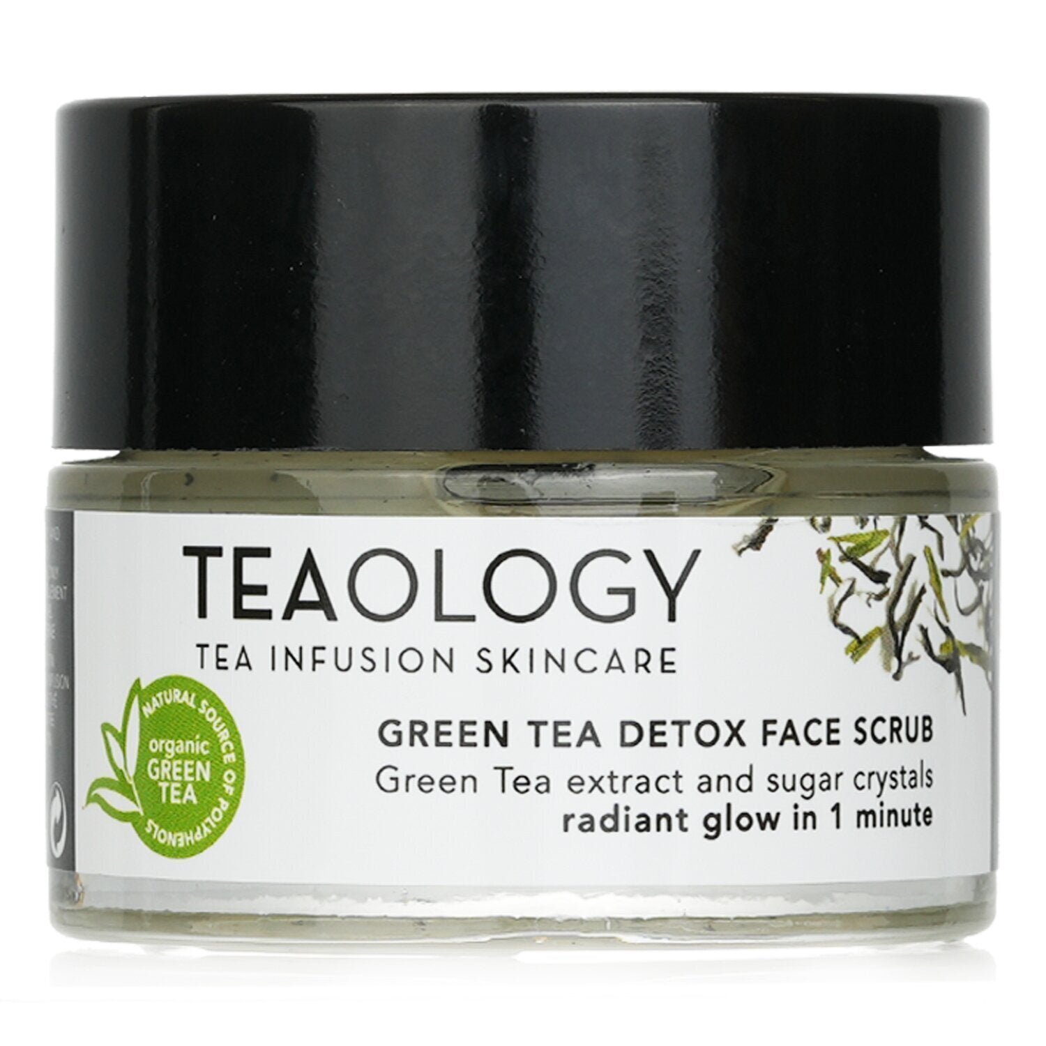 Green Tea Detox Face Scrub by Teaology - Image 1