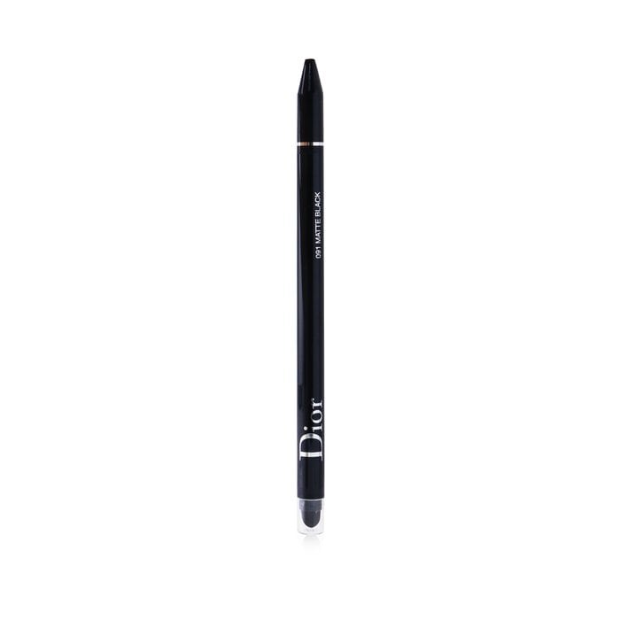قلم عيون مضاد للماء يدوم 24 ساعة Diorshow - # 61 أسود غير لامع 0.2g/0.007oz من Christian Dior - صورة 1