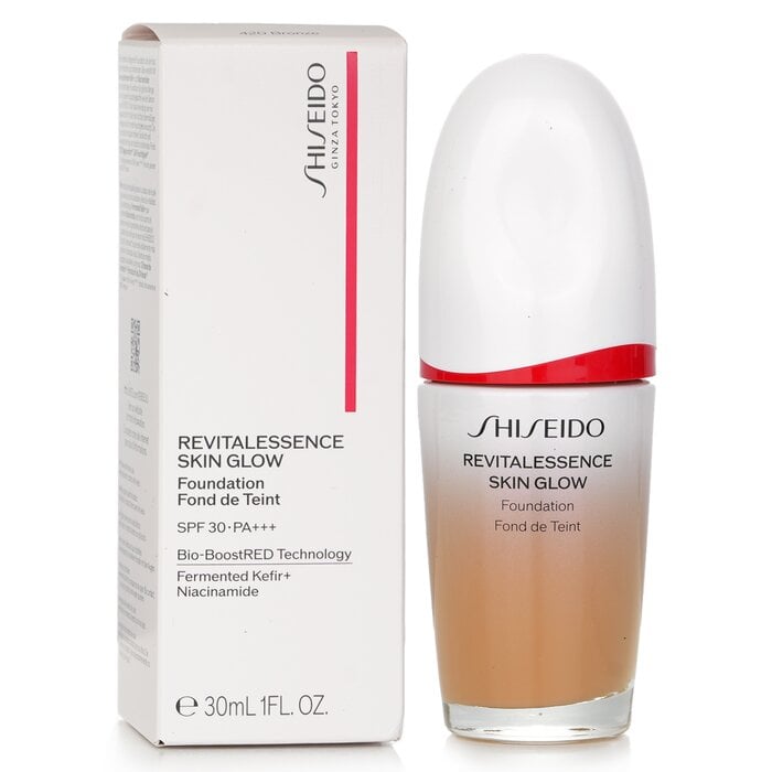 أساس revitalessence لإشراق البشرة SPF 30 - # 420 Bronze 30ml/1oz من Shiseido - صورة 2