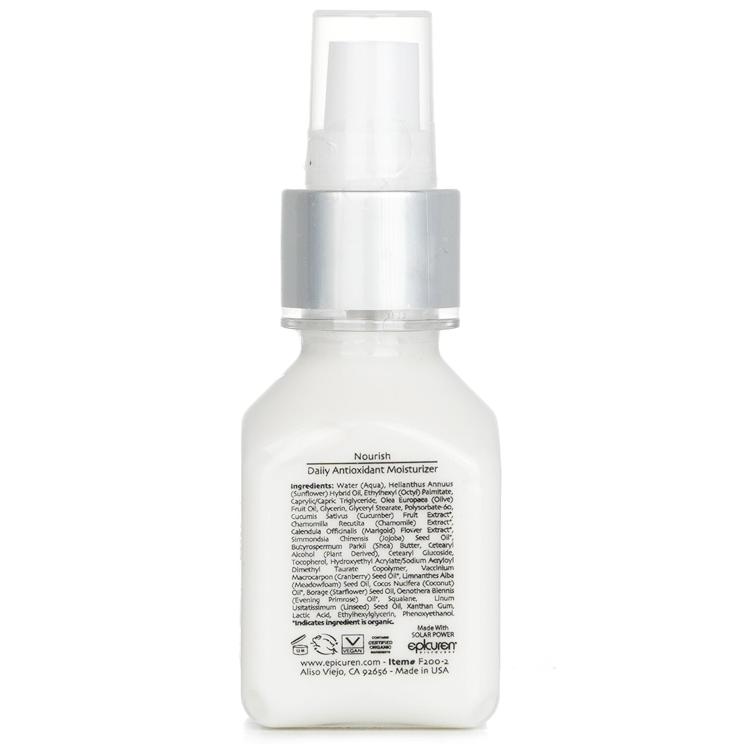 Nourish Daily Antioxidant Moisturizer - For Combination & Sensitive Skin Types by Epicuren - Image 3