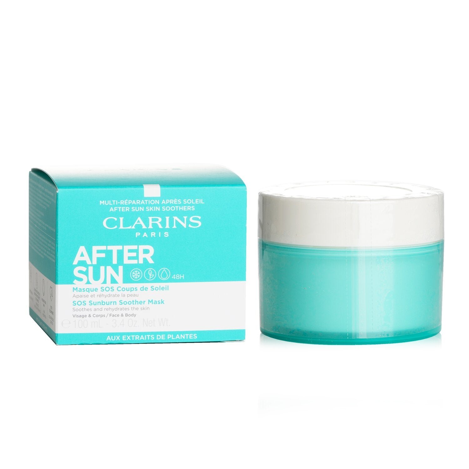 ماسك مسكن للحروق After Sun SOS - للوجه الجسم من Clarins - صورة 2