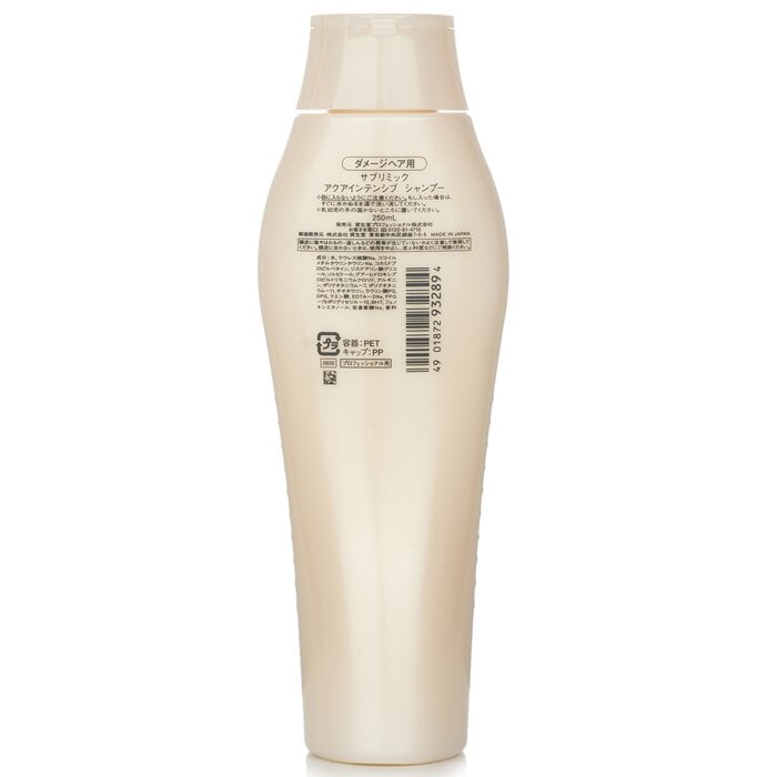 شامبو سوبليميك أكوا مكثف للشعر التالف 250ml من Shiseido - صورة 3