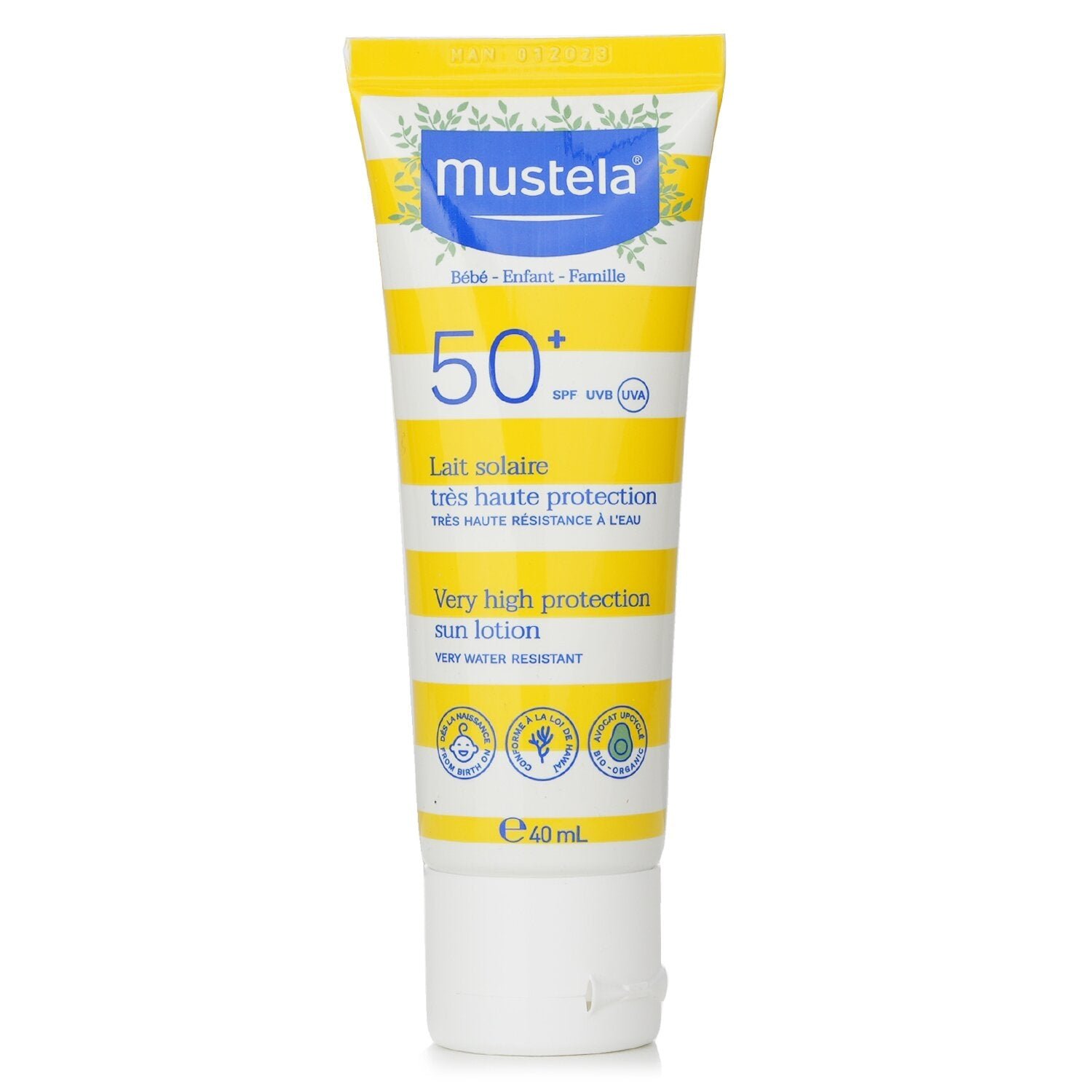 Very High Protection Sun Lotion SPF50+ by Mustela - Image 1