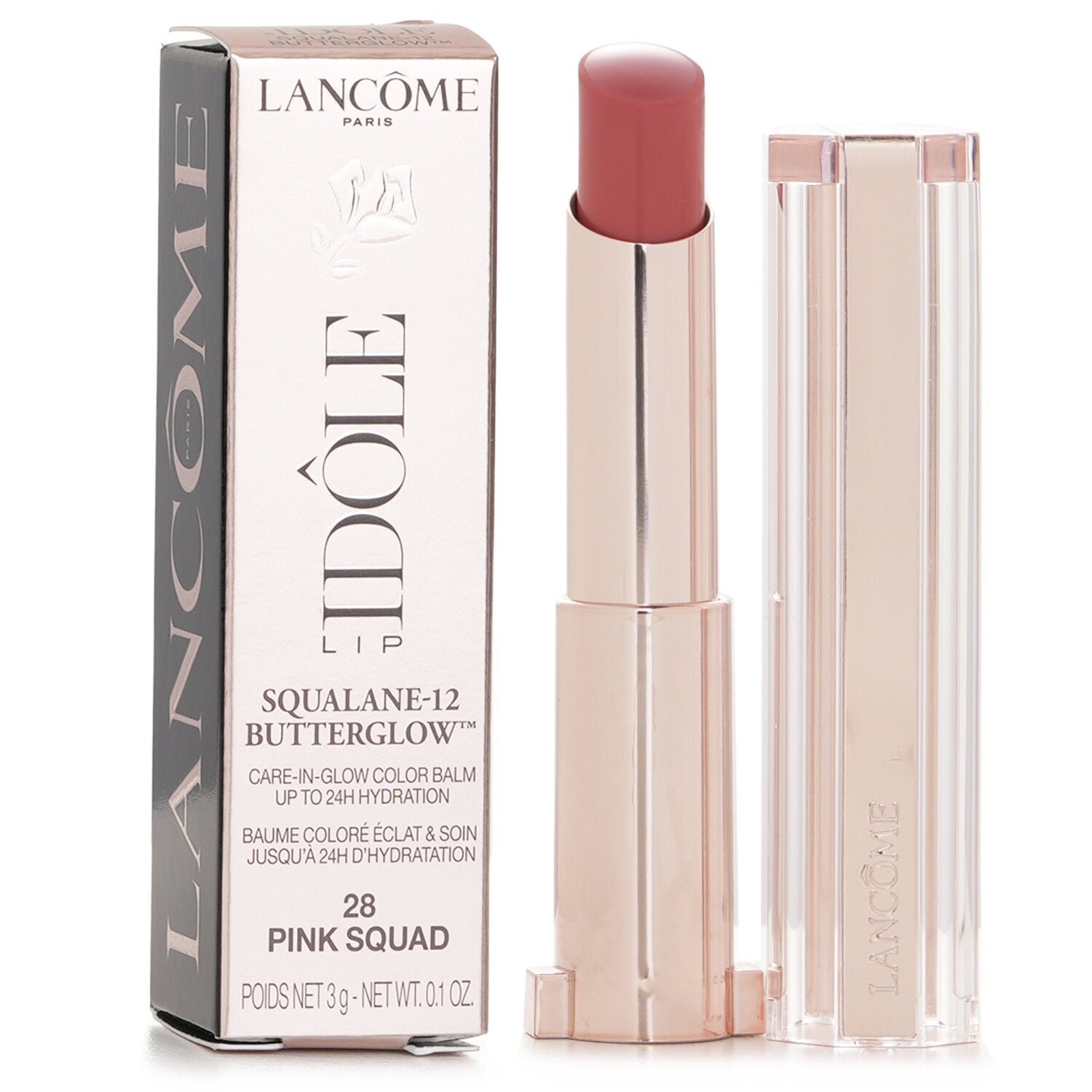 Lip Idôle Butterglow Color Balm - # 28 Pink Squad من Lancome - صورة 2