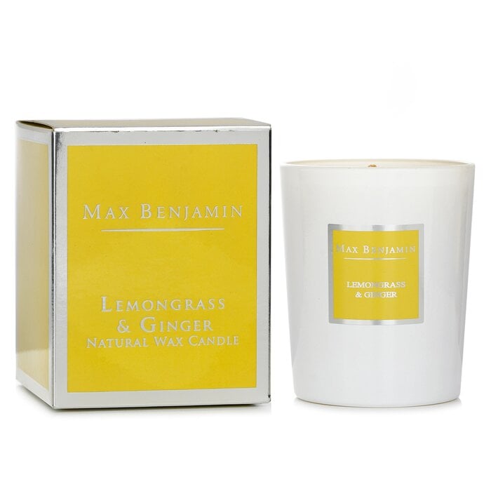 Candle - Lemongrass & Ginger 190g/6.5oz by Max Benjamin - Image 2