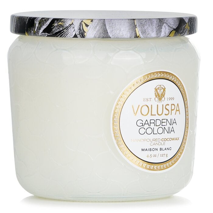 Petite Jar Candle - Gardenia Colonia 127g/4.5oz by Voluspa - Image 2