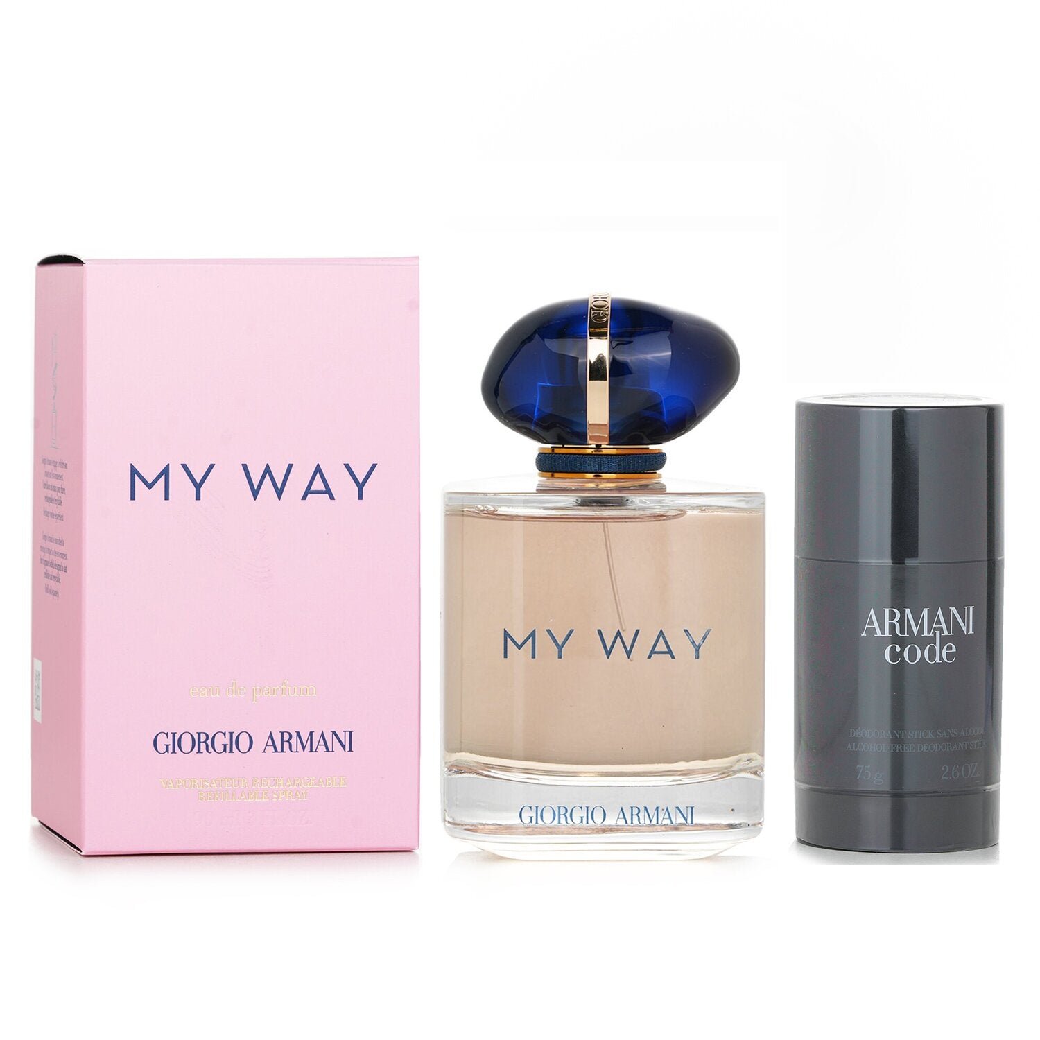 Giorgio Armani My Way Eau De Parfum Spray + Armani Code Deo Stick من Giorgio Armani - صورة 2