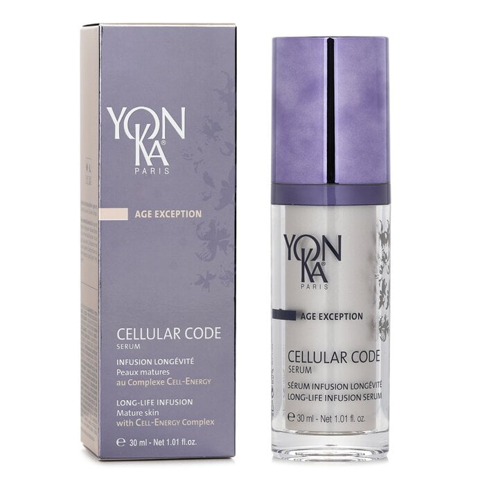 Age Exception Cellular Code Long-Life Infusion Serum With Cell-Energy Complex (Mature Skin) 30ml/1.01oz by Yonka - Image 2