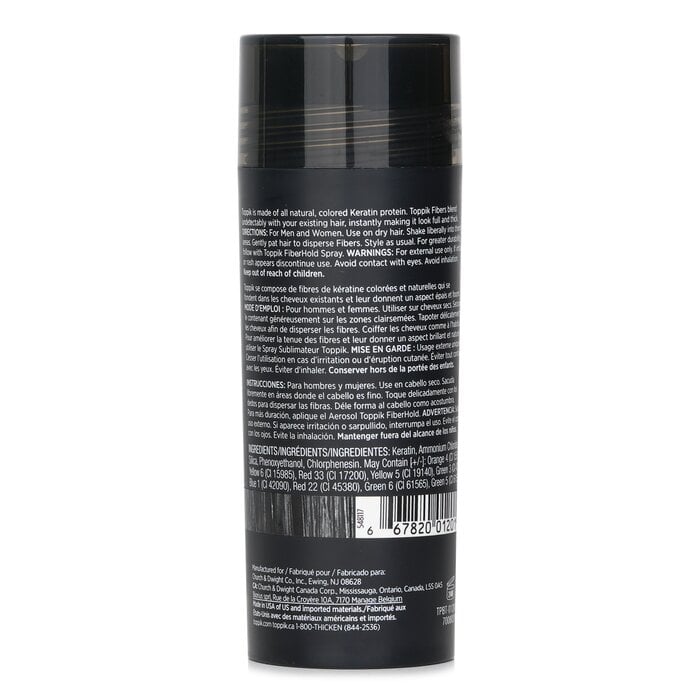 ألياف مكثقة للشعر - # إسود 27.5g/0.97oz من توبيك - صورة 3