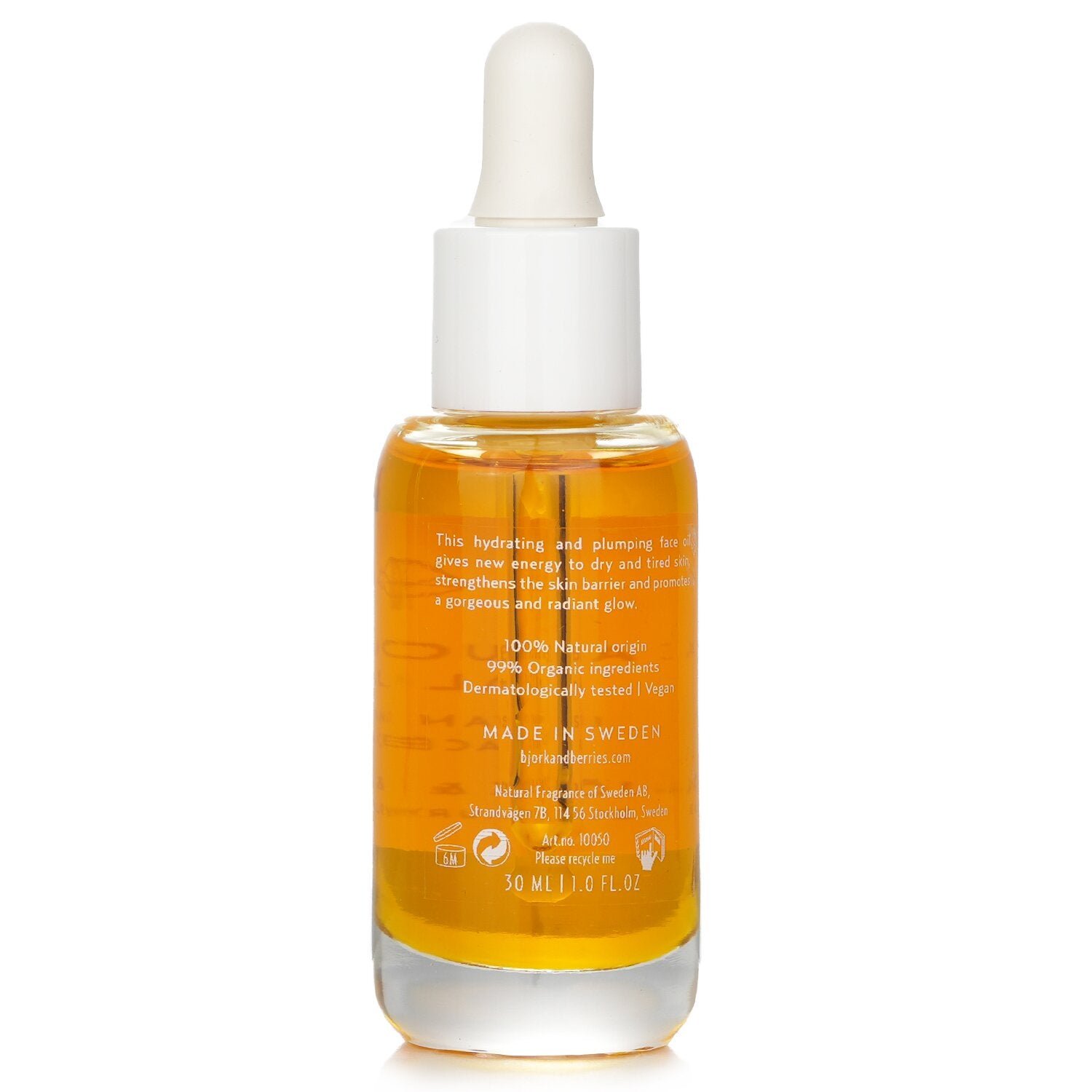 Sea Buckthorn+ Algae Instant Glow Face Oil by Bjork & Berries - Image 3