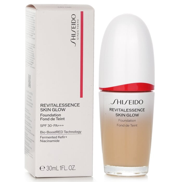 Revitalessence Skin Glow Foundation SPF 30 - # 340 Oak 30ml/1oz by Shiseido - Image 2
