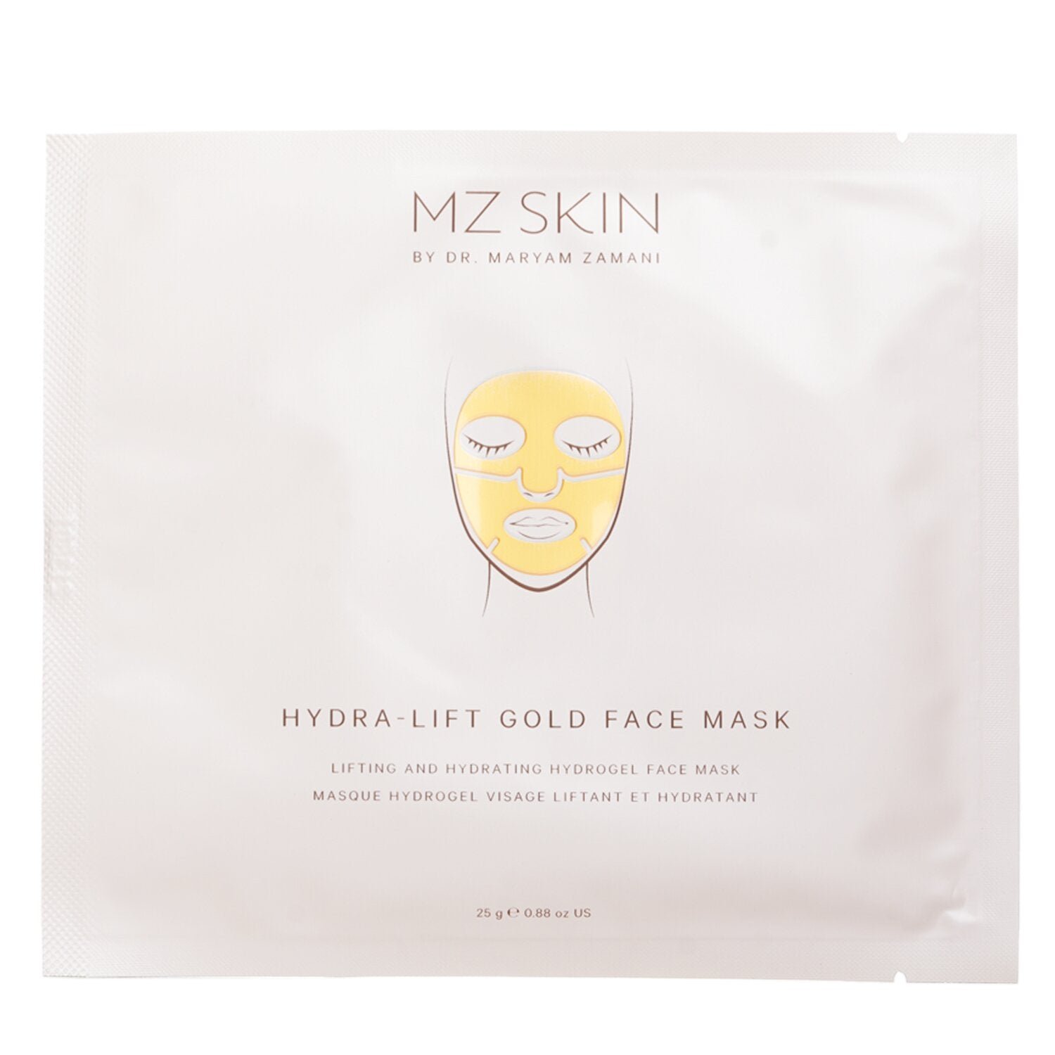 ماسك للوجه Hydra-Lift Gold من MZ Skin - صورة 2