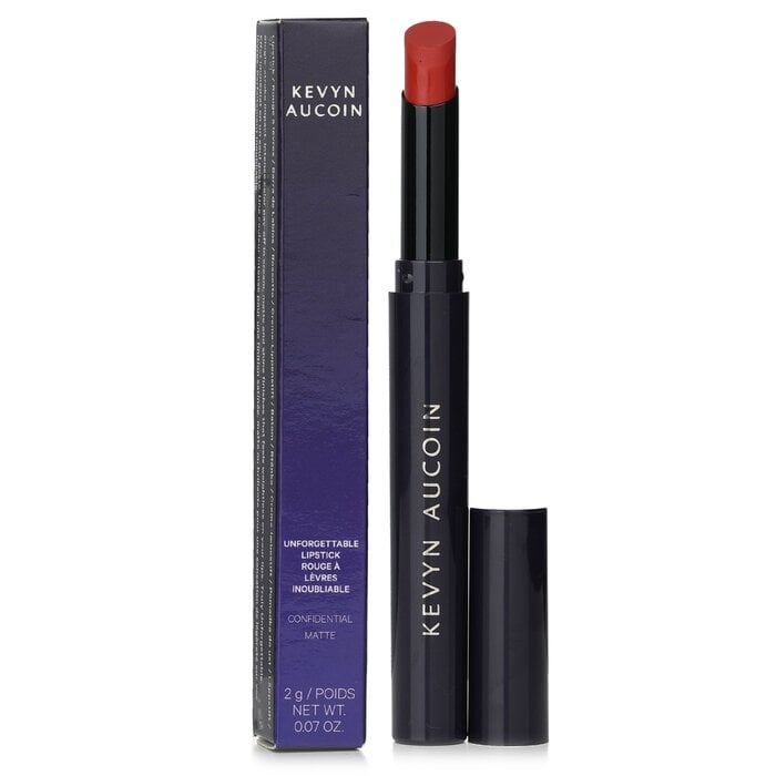 Unforgettable Lipstick - # Confidential (Brick Red) (Matte) 2g/0.07oz by Kevyn Aucoin - Image 2