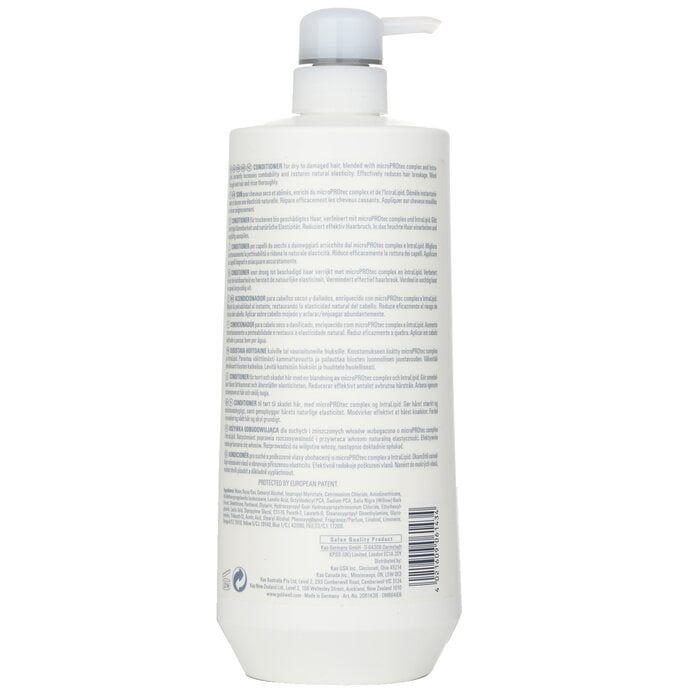 Dual Senses Rich Repair Restoring Conditioner (Regeneration For Damaged Hair) 1000ml/33.8oz by Goldwell - Image 3