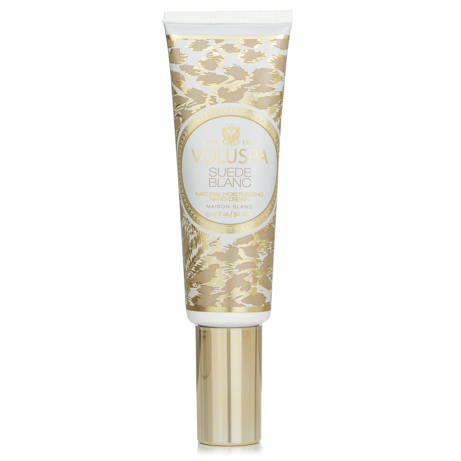 Suede Blanc Hand Cream - Buttery Sueded Leather, Amber and Cedar by Voluspa - Image 1