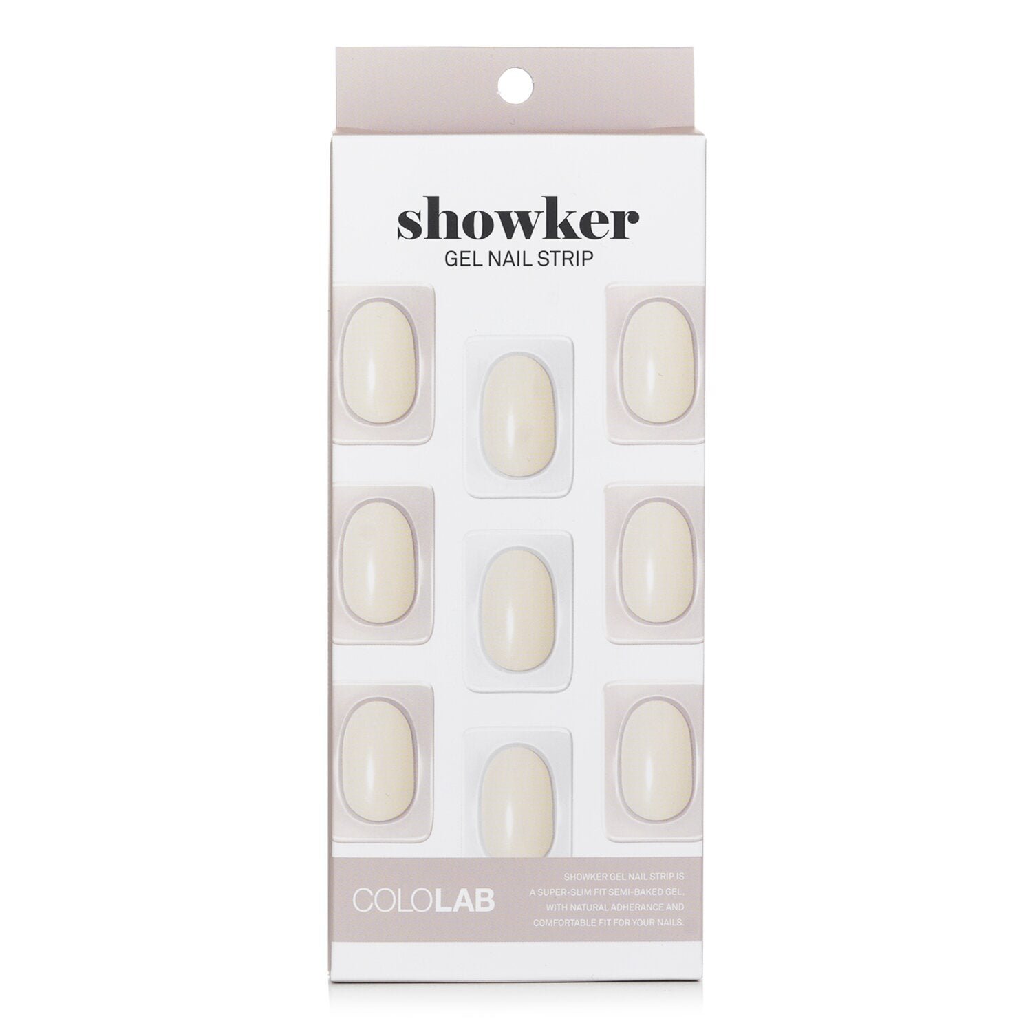 Showker Gel Nail Strip # CSF211 Sweet Vanilla by Cololab - Image 1