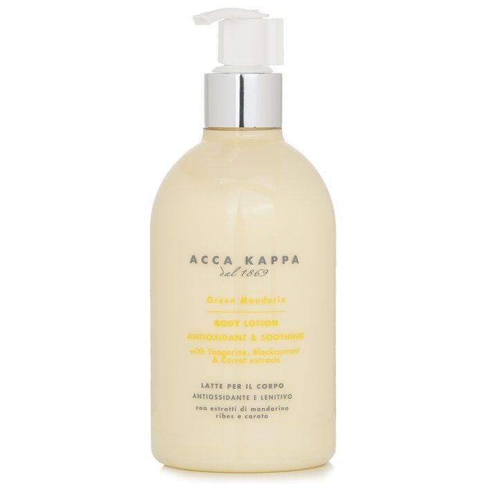 Green Mandarin Body Lotion 300ml/10.4oz by Acca Kappa - Image 1