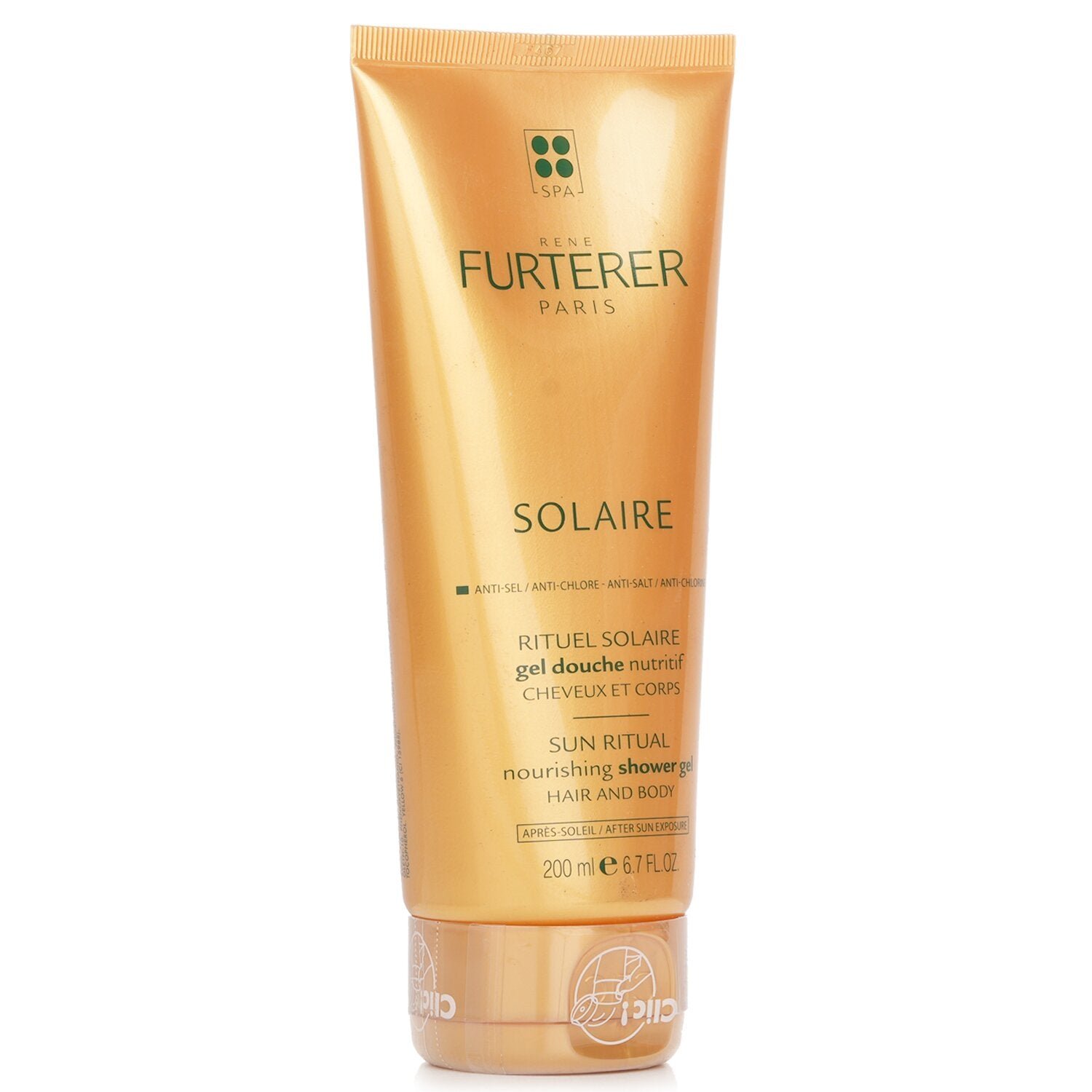 Solaire Nourishing Shower Gel with Jojoba Wax (Hair and Body) by Rene Furterer - Image 2