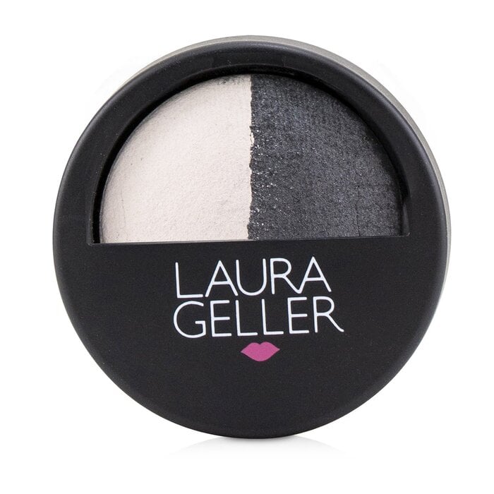 Baked Color Intense Shadow Duo - # Marble/Midnight 7.5g/0.26oz by Laura Geller - Image 3