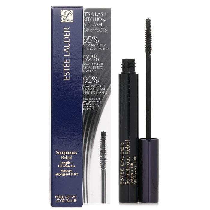 Sumptuous Rebel Length + Lift Mascara - # 01 Black 8ml/0.27oz by Estee Lauder - Image 2
