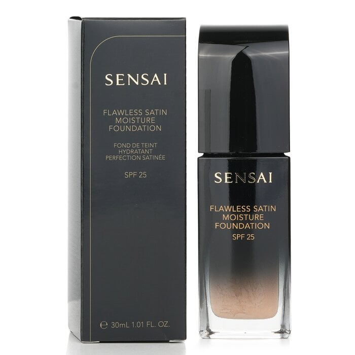 Sensai Flawless Satin Moisture Foundation SPF 25 - # FS202 Ochre Beige 30ml/1.01oz by Kanebo - Image 2