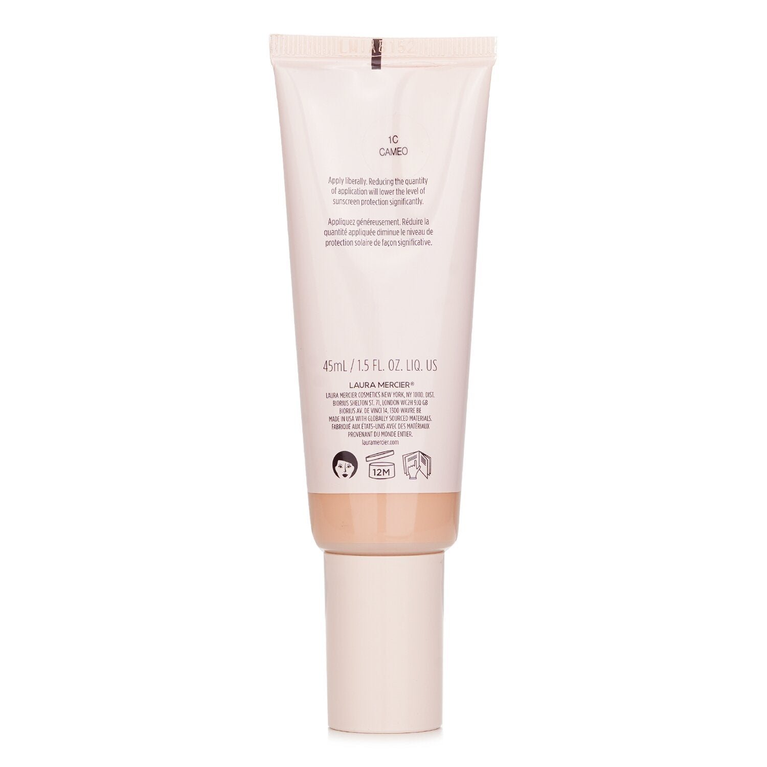 Tinted Moisturizer Natural Dewy - # 1C Cameo من Laura Mercier - صورة 3