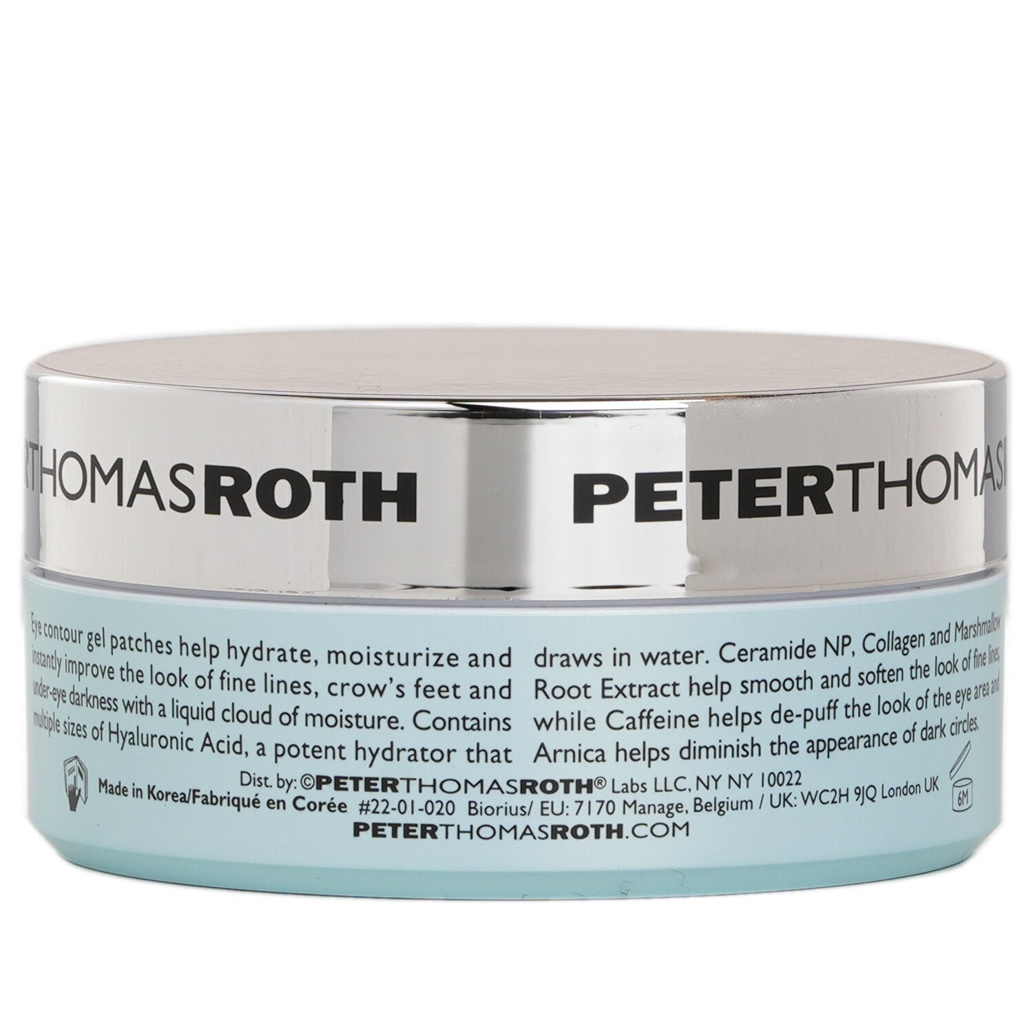 لصاقات عيون جل مرطبة بالهيالورونيك Water Drench من Peter Thomas Roth - صورة 3