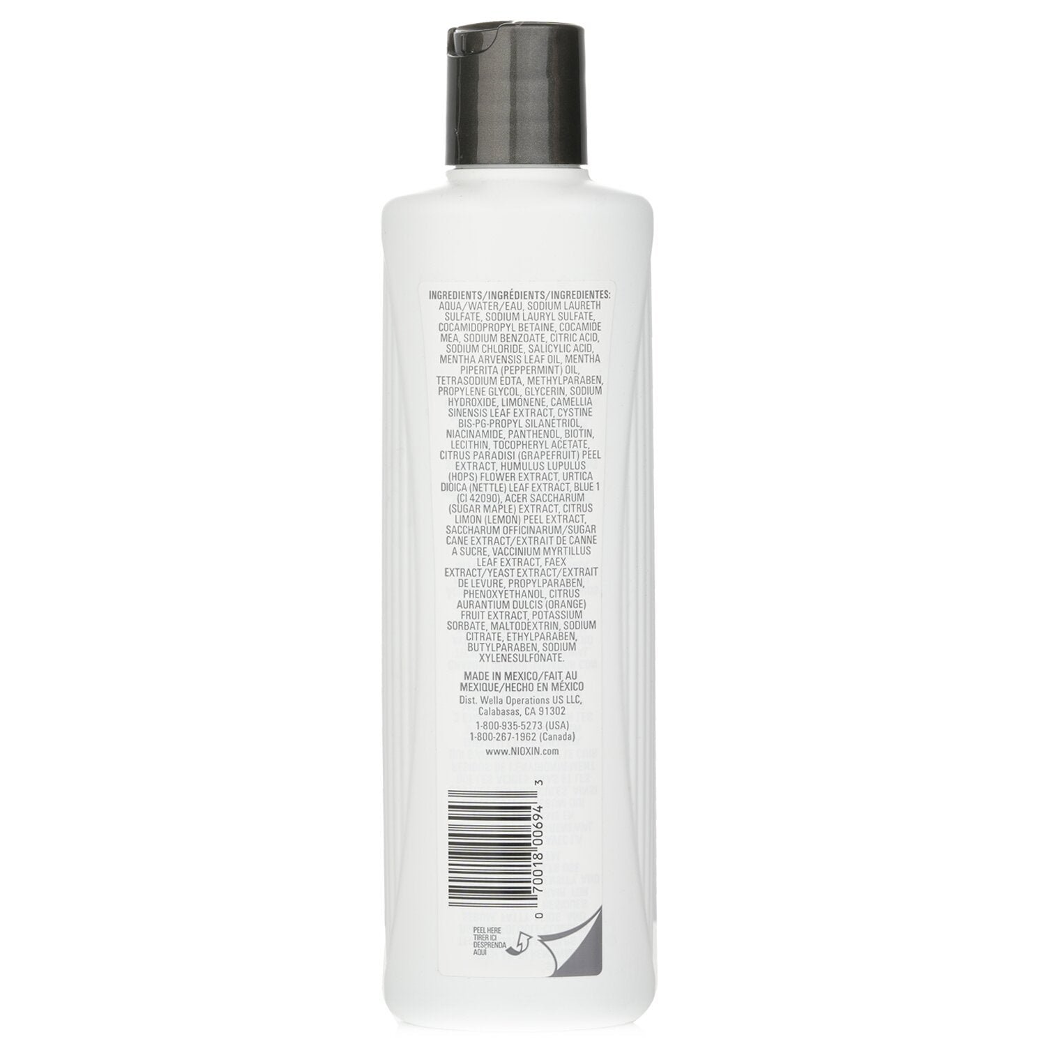 شامبو منظف Derma Purifying System 1 (للشعر الطبيعي والرفيع قليلاً) من Nioxin - صورة 3