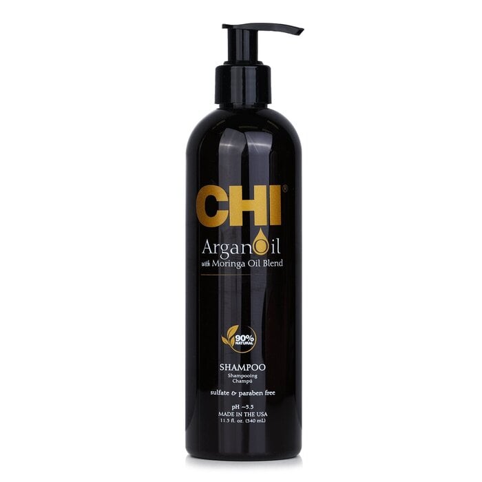 Argan Oil Plus Moringa Oil Shampoo - Sulfate & Paraben Free 340ml/11.5oz by CHI - Image 1