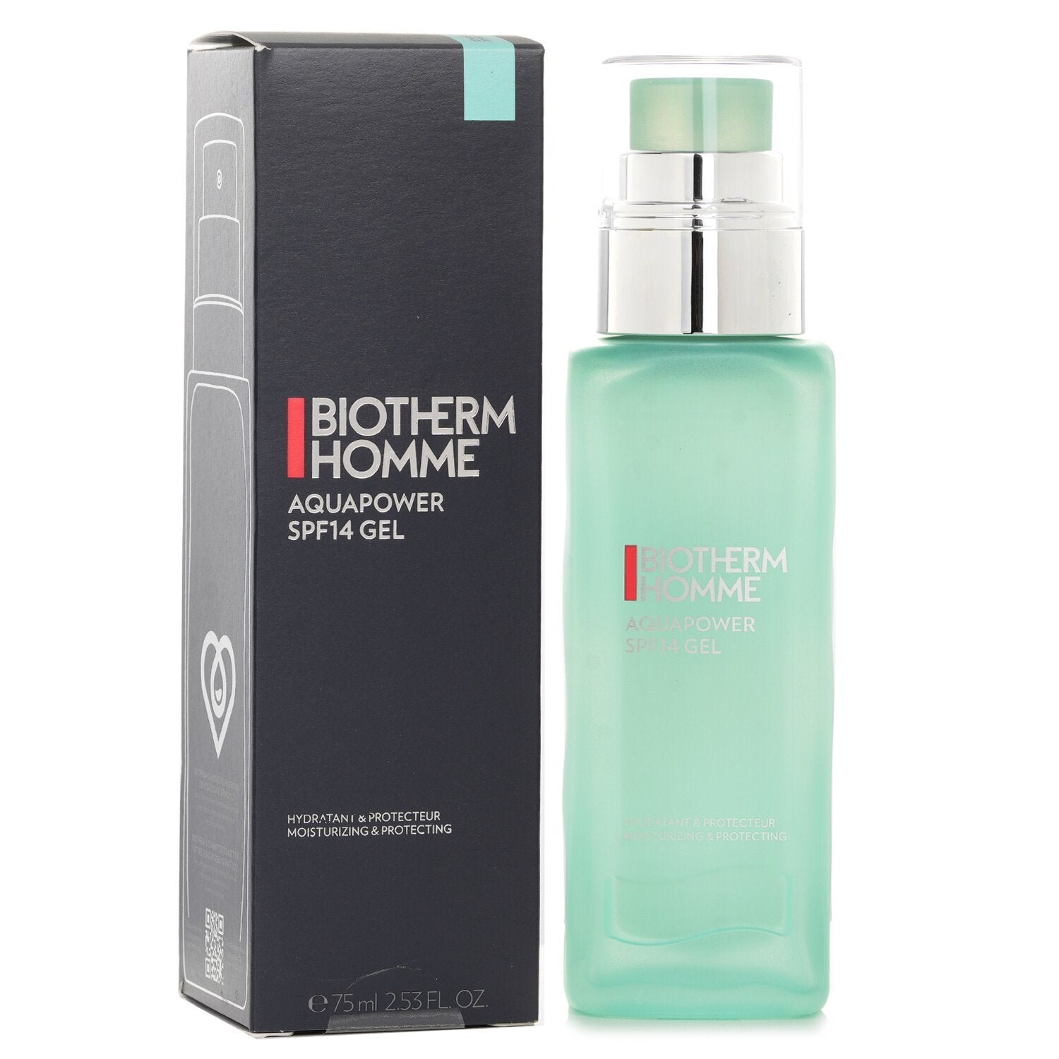 جل Homme Aquapower المرطب والحماية بعامل حماية 14 من Biotherm - صورة 2