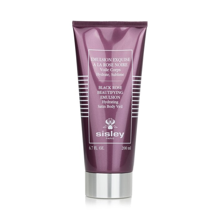 Black Rose Beautifying Emulsion - Hydrating Satin Body Veil 200ml/6.7oz by Sisley - Image 1