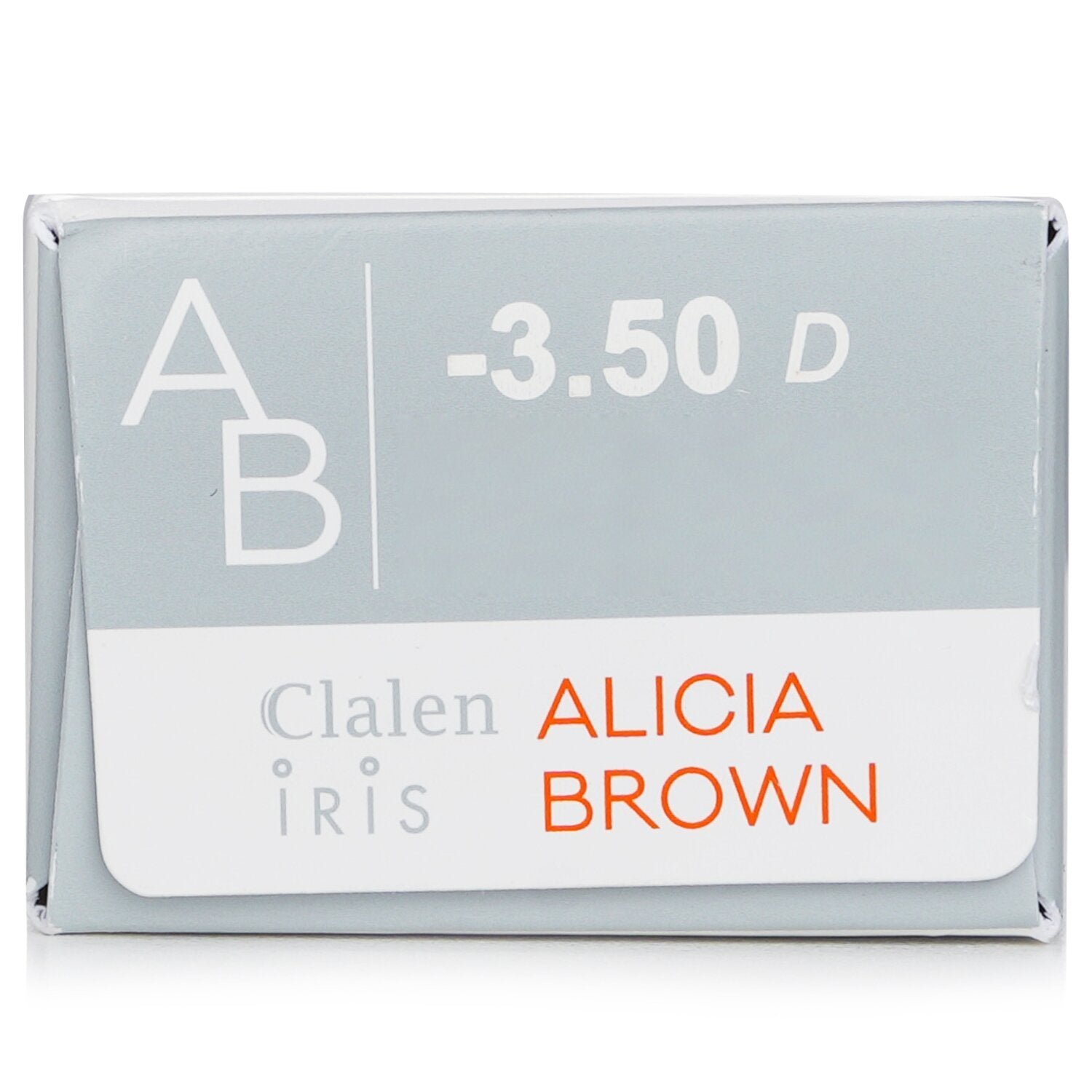 1 Day Iris Alicia Brown Color Contact Lenses -3.50 by Clalen - Image 2