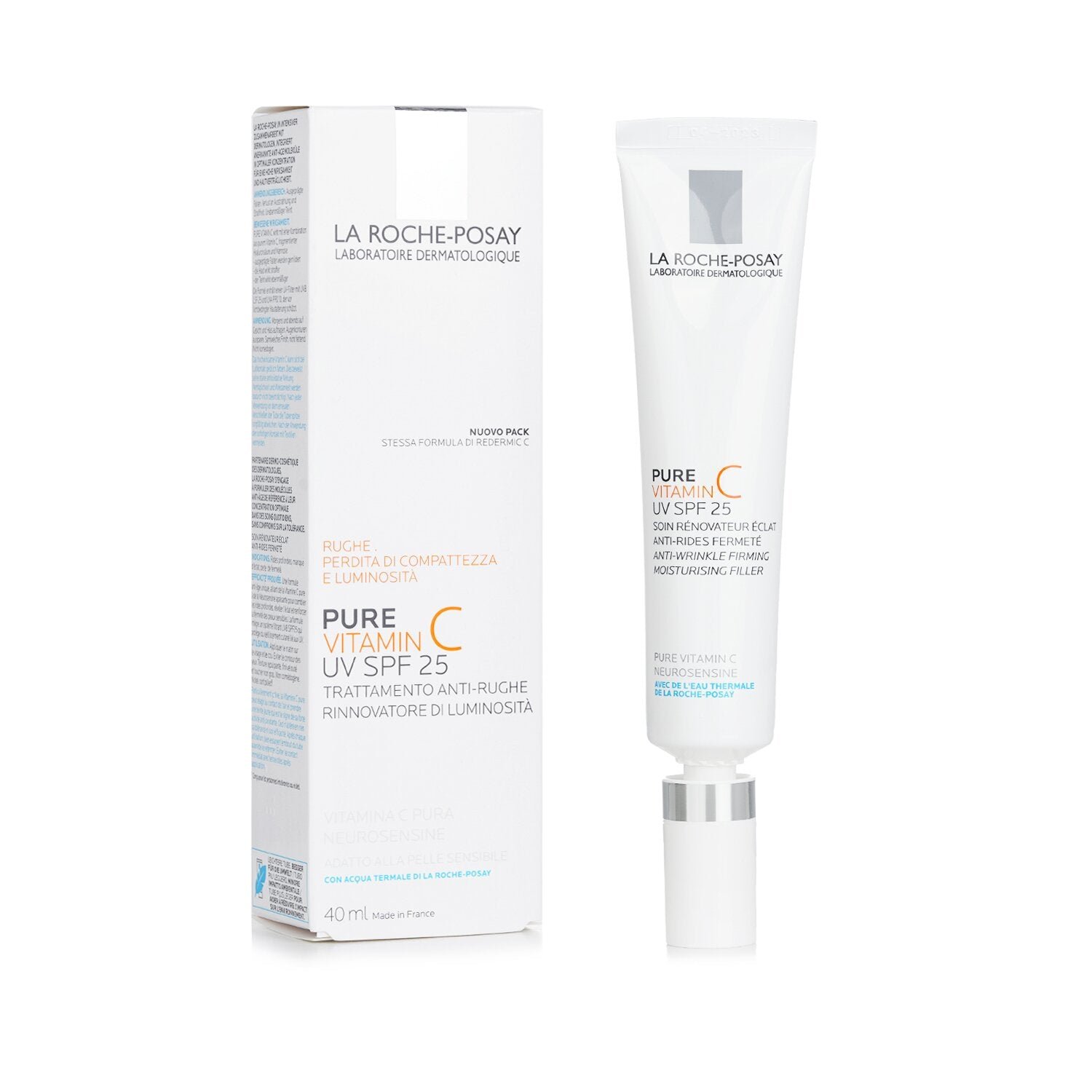 Pure Vitamin C UV SPF 25 Anti-Wrinkle Firming Mositurising Filler by La Roche Posay - Image 2