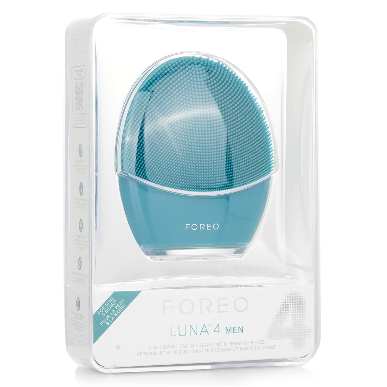 Luna 4 Men 2-in-1 Smart Facial Cleansing & Firming Device by FOREO - Image 2
