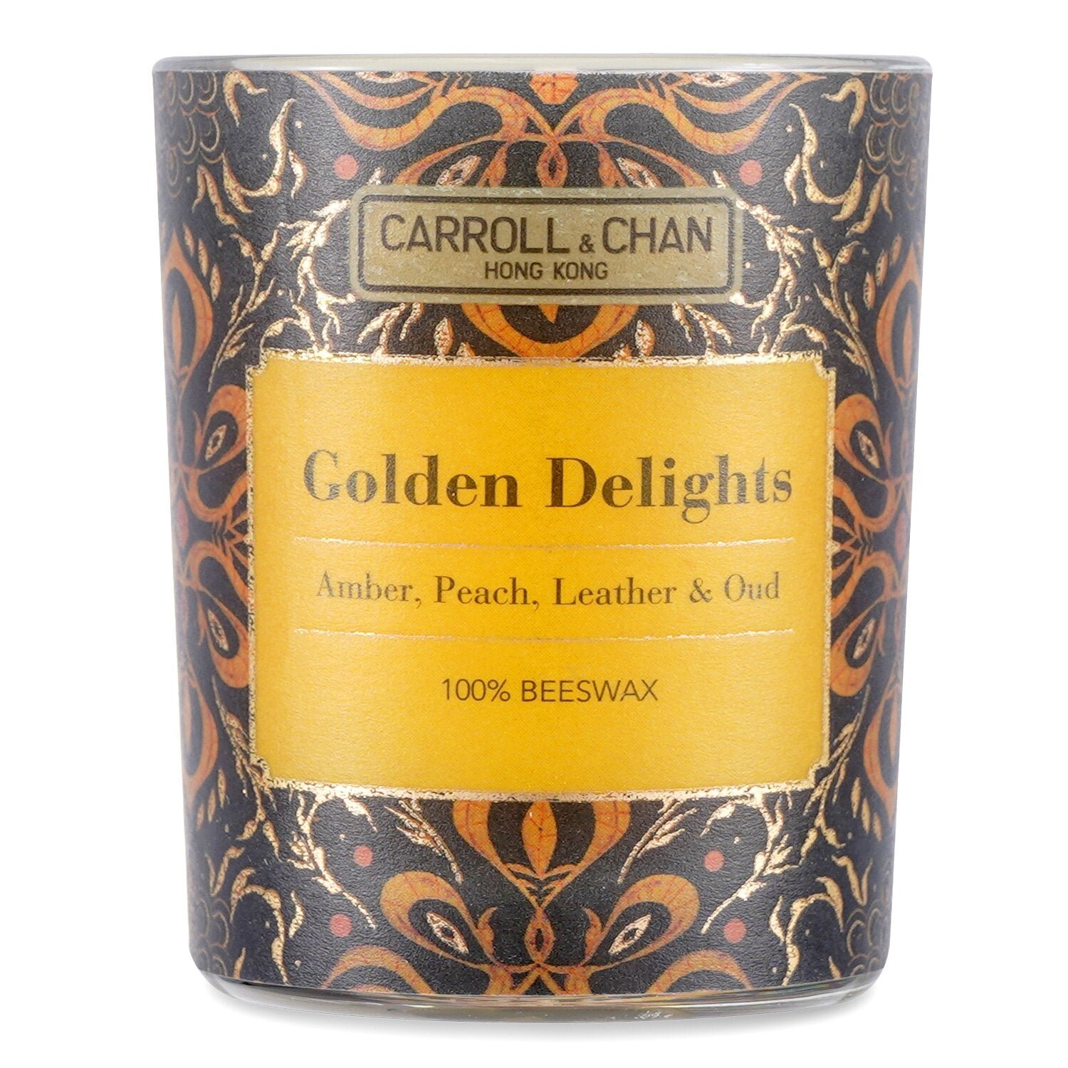 100% Beeswax Votive Candle - Golden Delights by Carroll & Chan - Image 1