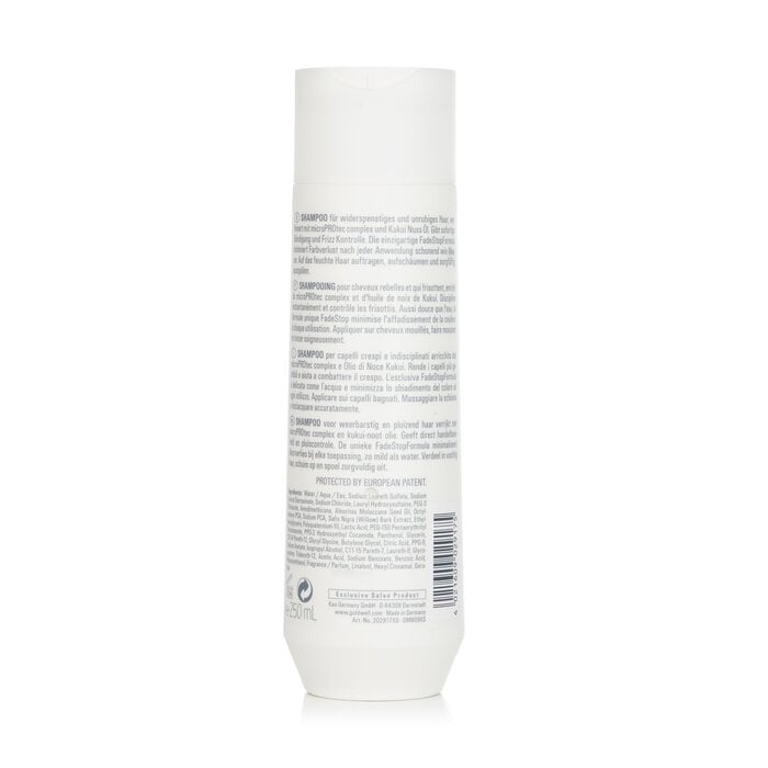 Dual Senses Just Smooth Taming Shampoo (Control For Unruly Hair) 250ml/8.4oz by Goldwell - Image 3