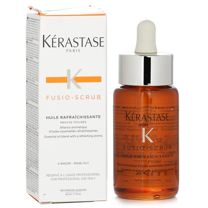 Fusio-Scrub Huile Rafraichissante Essential Oil Blend with A Refreshing Aroma 50ml/1.7oz by Kerastase - Image 2