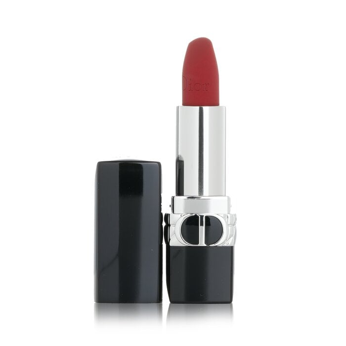 Rouge Dior Floral Care Refillable Lip Balm - # 999 (Matte Balm) 3.5g/0.12oz by Christian Dior - Image 1