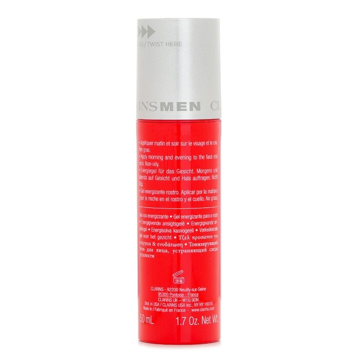 جل معزز الطاقة للرجال مع مستخلص جنسنغ أحمر (التغليف عشوائي) 50ml/1.7oz من Clarins - صورة 3