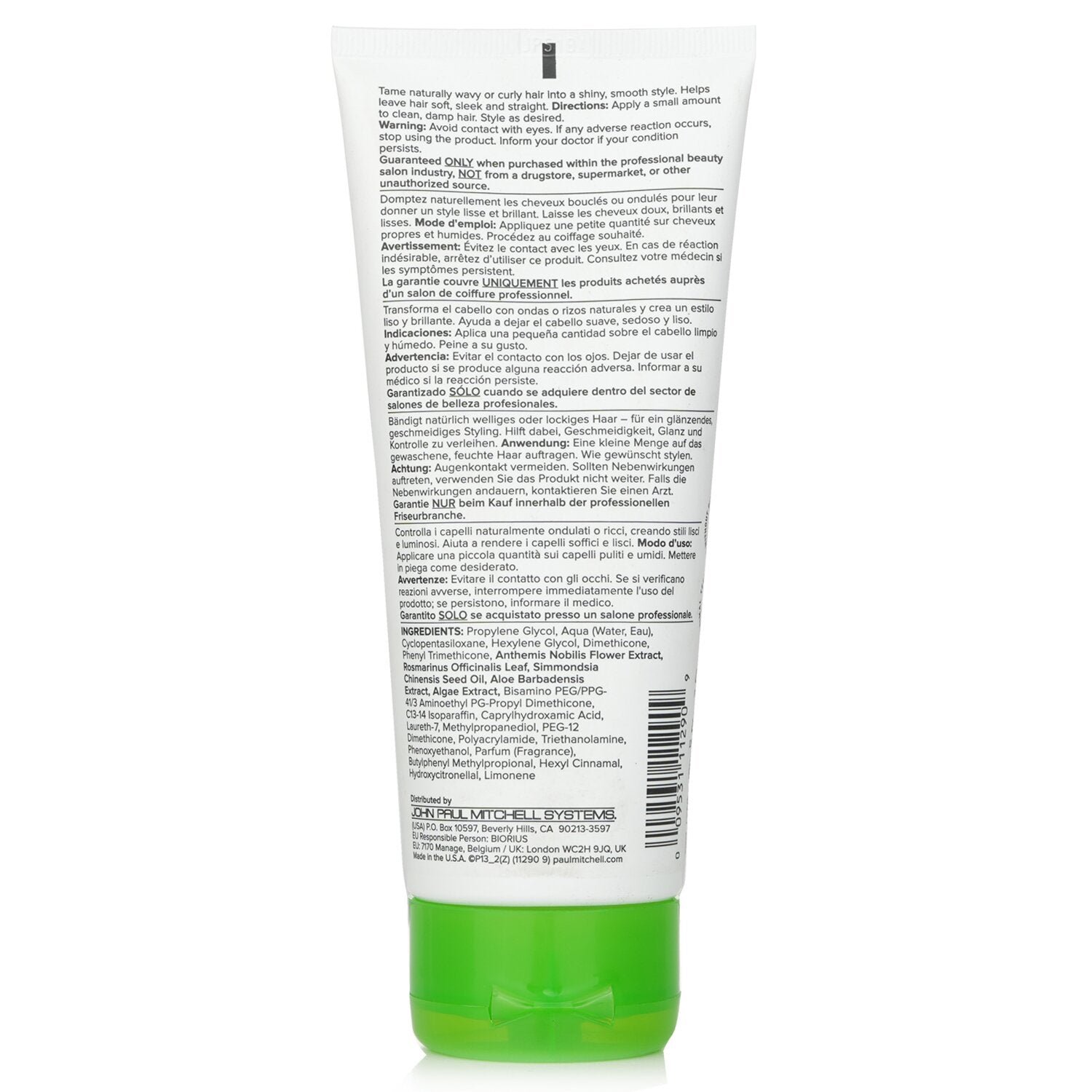 Smoothing Straight Works (Smoothes and Controls) by Paul Mitchell - Image 3